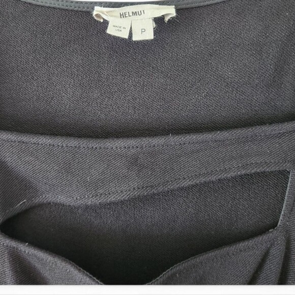 Helmut Lang Black Gala Knit Square Neck Cut Out Bodycon Dress - Small - Picture 5 of 8